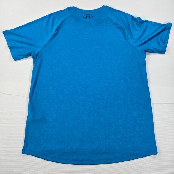 NWT Under Armour Loose Fit Heat Gear The Tech Tee in‎ Blue Men's Size Large - Picture 7 of 7